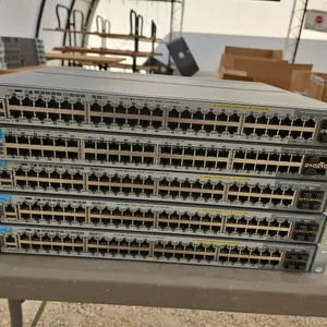 Lot Of 5 Assorted HP Computer Switches Condition Unknown