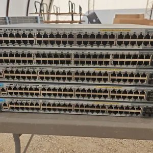 Lot of 5 Assorted HP Computer Switches Condition Unknown