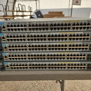 Lot of 5 Assorted HP Computer Switches Condition Unknown
