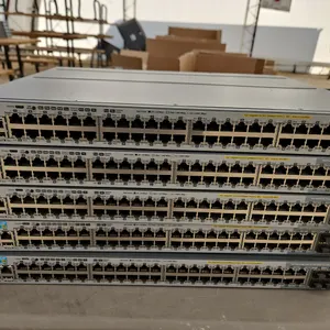 Lot of 5 Assorted HP Computer Switches Condition Unknown