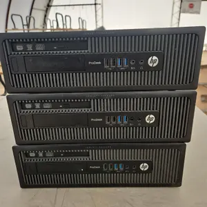 Lot of 3 Assorted HP Desktop Cpu Condition Unknown
