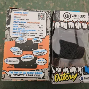 Open Lot Of Wicked Audio Bluetooth Speakers