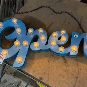 Open Lighted Sign