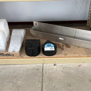 Plastic Bait Stations, Plastic Covers, and Stainless Steel Bottle Rack