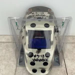 Mastercraft auto lense welding helmet - hardly used