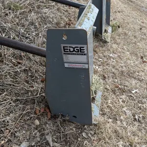 Edge Skid Steer Mount Bale Fork - Can be Switched Back to Single Centre Fork