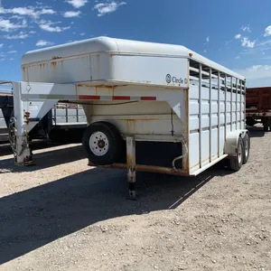 6’X16’ Circle D Stock Trailer