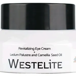 NEW WESTELiTE Revitalizing Eye Cream with Ledum Palustre and Camellia Seed Oil, 0.7 Fl Oz / 20g