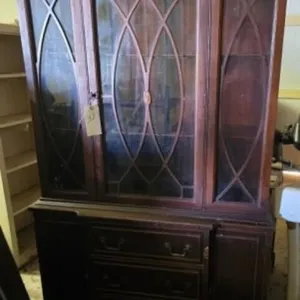 Mahogany China Cabinet