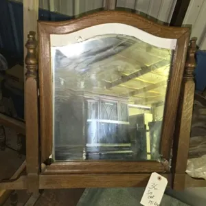 Small Oak Mirror -  23.5 x 21.75 W