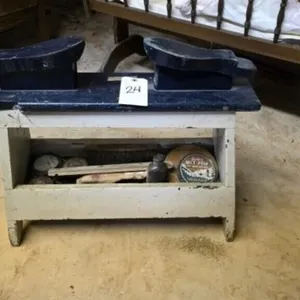 Vintage Shoe Shine Stand