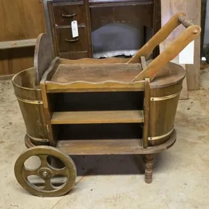 Vintage Tea Cart 30.5 x 13 x 30" T