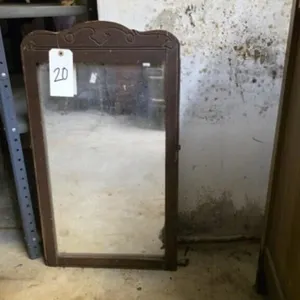 Antique Mirror  16.25 x 28.75" T