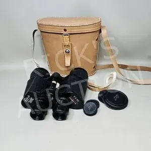 pair of Kurt Muller 7x50 binoculars in case
