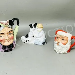 3 Porcelain figures - 2 Doulton