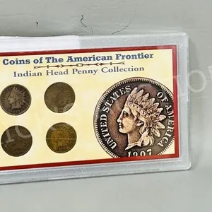 Coins of The American Frontier penny set