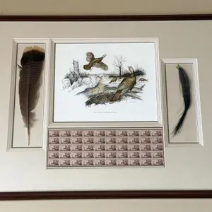 J. Lockhart Turkey Print, Wild Turkey Wildlife