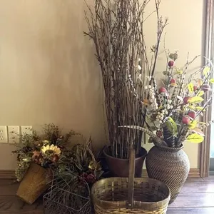 Woven Vase, Baskets, and More