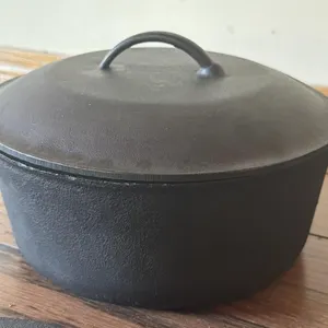 Cast Iron Dutch Oven 10” x 4”