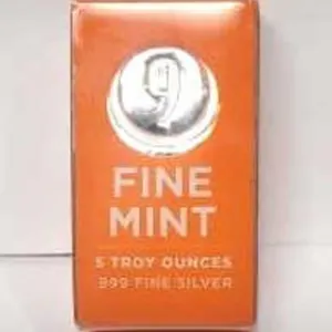 Fine Mint 5 Troy Oz. .999 Fine Silver