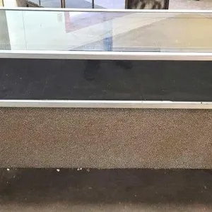 Glass Display Case - 72" x 24" x 35"