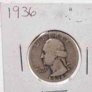 1936 Washington Silver Quarter