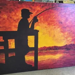 Painting by Terry Honstead - 63.5" x 47.25"