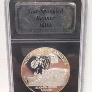 Star-Spangled Banner 1810s - .999 Fine Silver