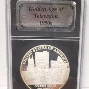 Golden Age of Television 1950s - .999 Fine Silver