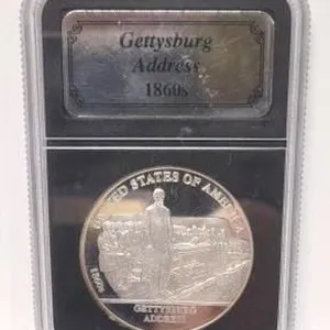 Gettysburg Address 1860s - .999 Fine Silver