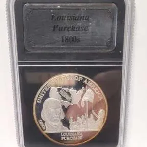Louisiana Purchase 1800s - .999 Fine Silver
