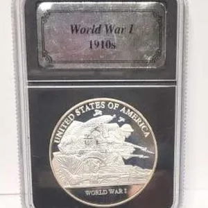 World War I 1910s - .999 Fine Silver