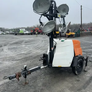 2018 Generac MLT6SK Portable Construction Light Trailer (Kubota diesel)