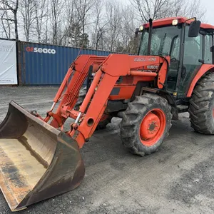 2001 Kubota M9000 Utility Special Tractor with M740 Loader