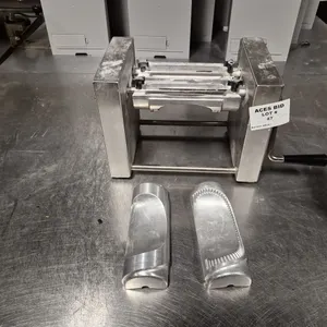 Somerset Heavy Duty Pastie Hand Crank Mold with Extra Die Set - Model # SPM-45 - NSF Approved