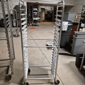 Regency 20 Tier Side Loading Aluminum Sheet Pan Rack on Casters - Model # 109APR1826L - NSF Appro...