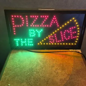 Pizza by the Slice LED Sign