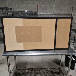 (2) Cork Boards with Wood Frames - 35" x 23"