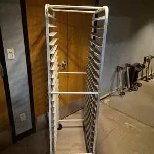 Aluminum 20 Tier Sheet Pan Rack on Casters