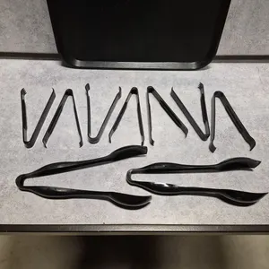(7) Polycarbonate 6" Tongs, (2) Polycarbonate 10" Tongs