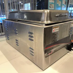Classic Cook & Serve with stainless steel insert bins, 22” long x 14” wide