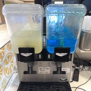 Vollrath Pre-Mix Refrigerated Beverage Dispenser, retail $3,700.00, double-bowl model VBBE2-37-S, 14.25” wide x 19” deep