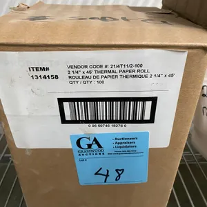 Box of 2-1/4” thermal rolls