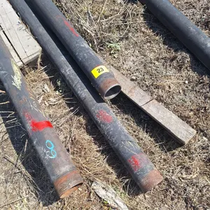 F - 4 - 32ft long x 4.5" wide Steel Pipes