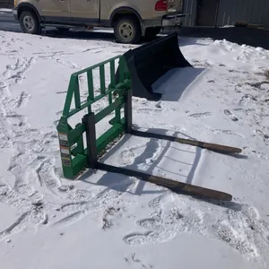 Set of 4' Frontier Pallet Forks for Front End Loader,  SN: 1XF4P12GUE008238