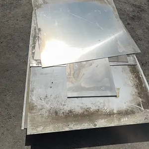 5 full and 4 various sized sheets of aluminium