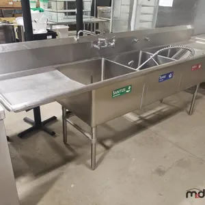 Thorinox 3-Compartment Stainless Steel Sink
 UNRESERVED