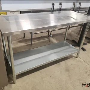Stainless Steel Table 5'x2'x35''
 UNRESERVED