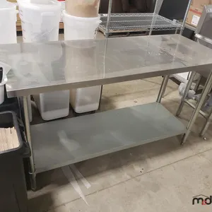 Stainless Steel Table 5'x2'x35''
 UNRESERVED