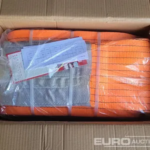 Unused Flat Duplex Webbing Sling 12Ton 6M [Orange] 